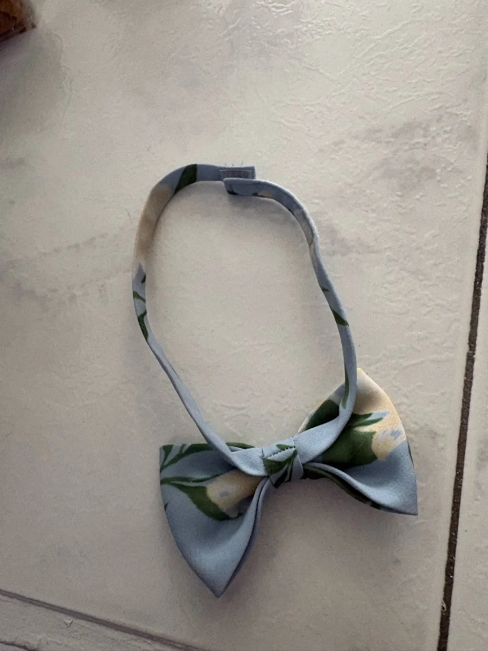 Revelry Kids Chiffon Floral Print Bowtie